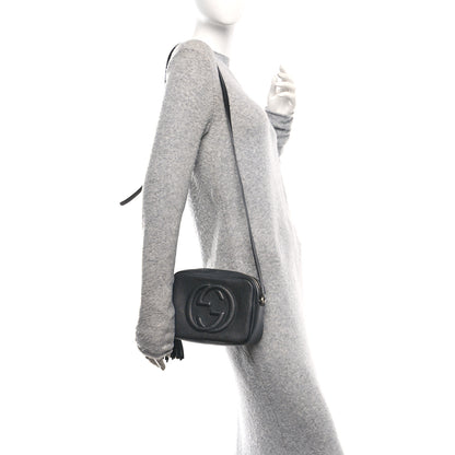 Gucci Pebbled Calfskin Small Soho Disco Bag Black 2 of 10