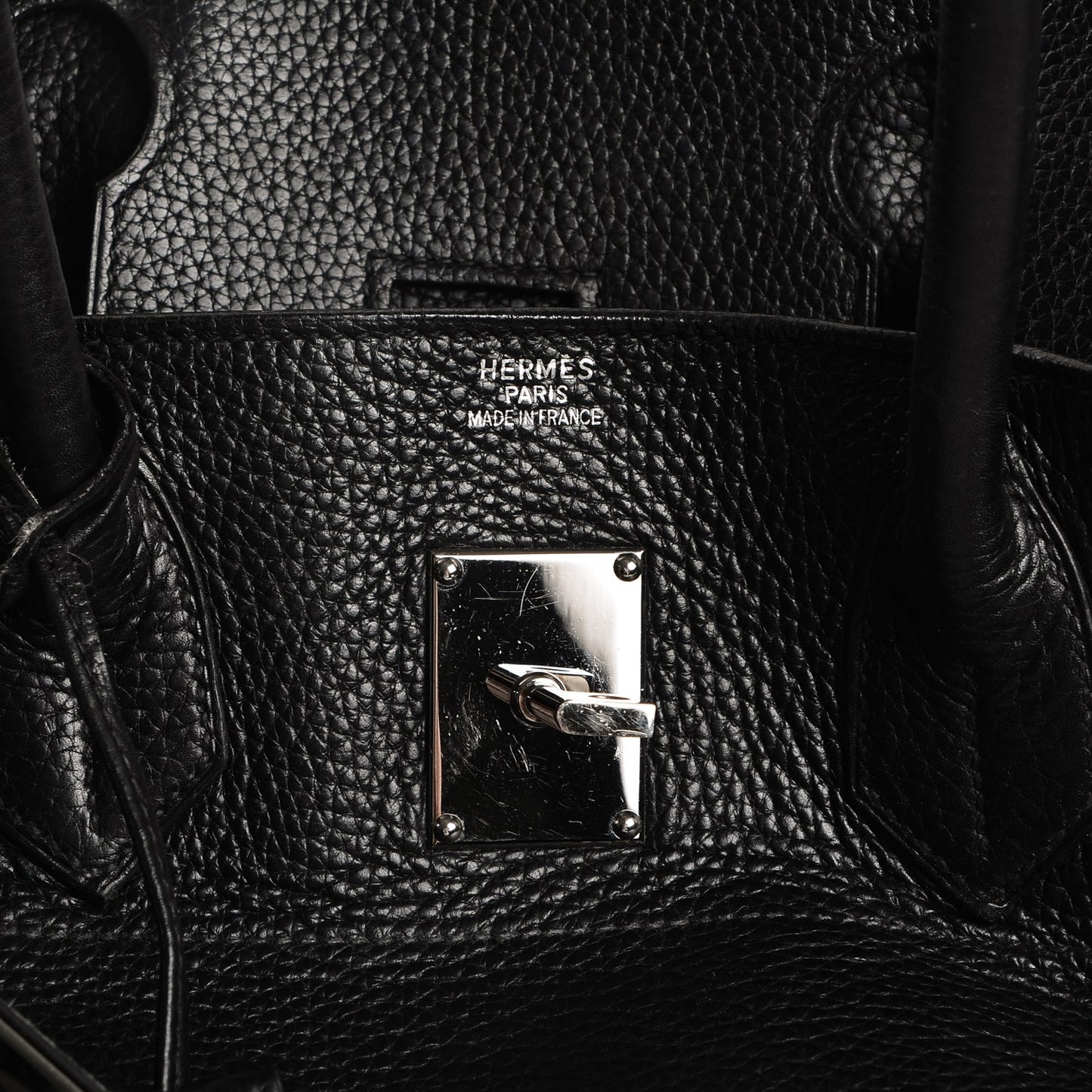Taurillon Clemence JPG Birkin 42 Black