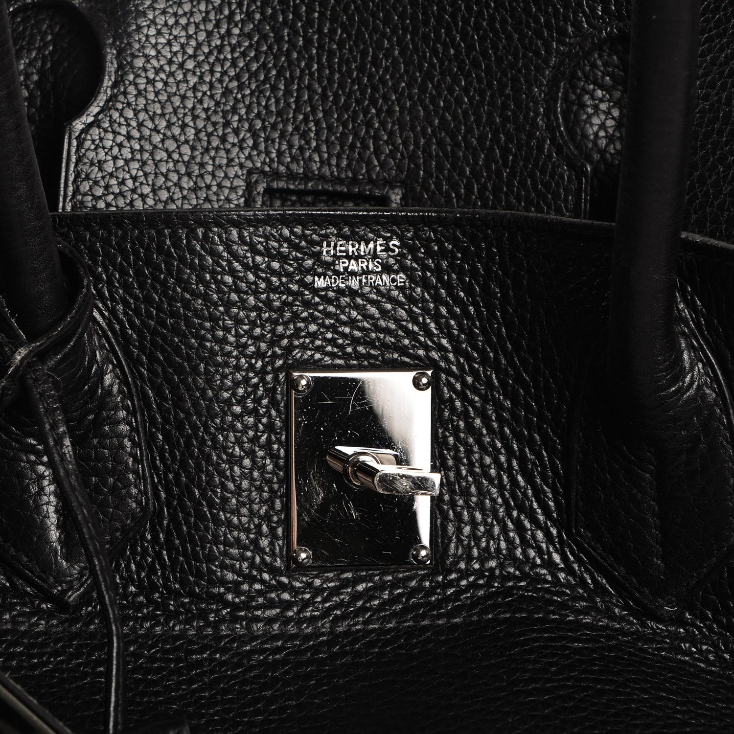 Hermes Taurillon Clemence JPG Birkin 42 Black 10 of 10