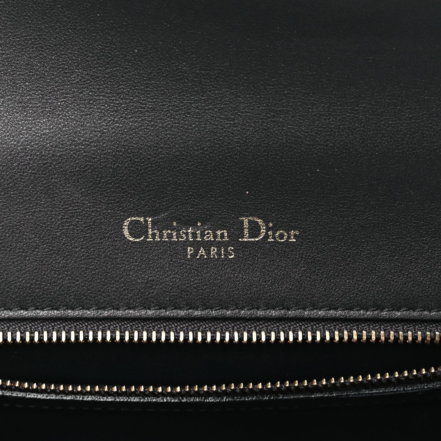 Christian Dior Metallic Patent Micro-Cannage Medium Diorama Flap Bag Gold 6 of 8