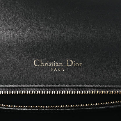 Christian Dior Metallic Patent Micro-Cannage Medium Diorama Flap Bag Gold 6 of 8