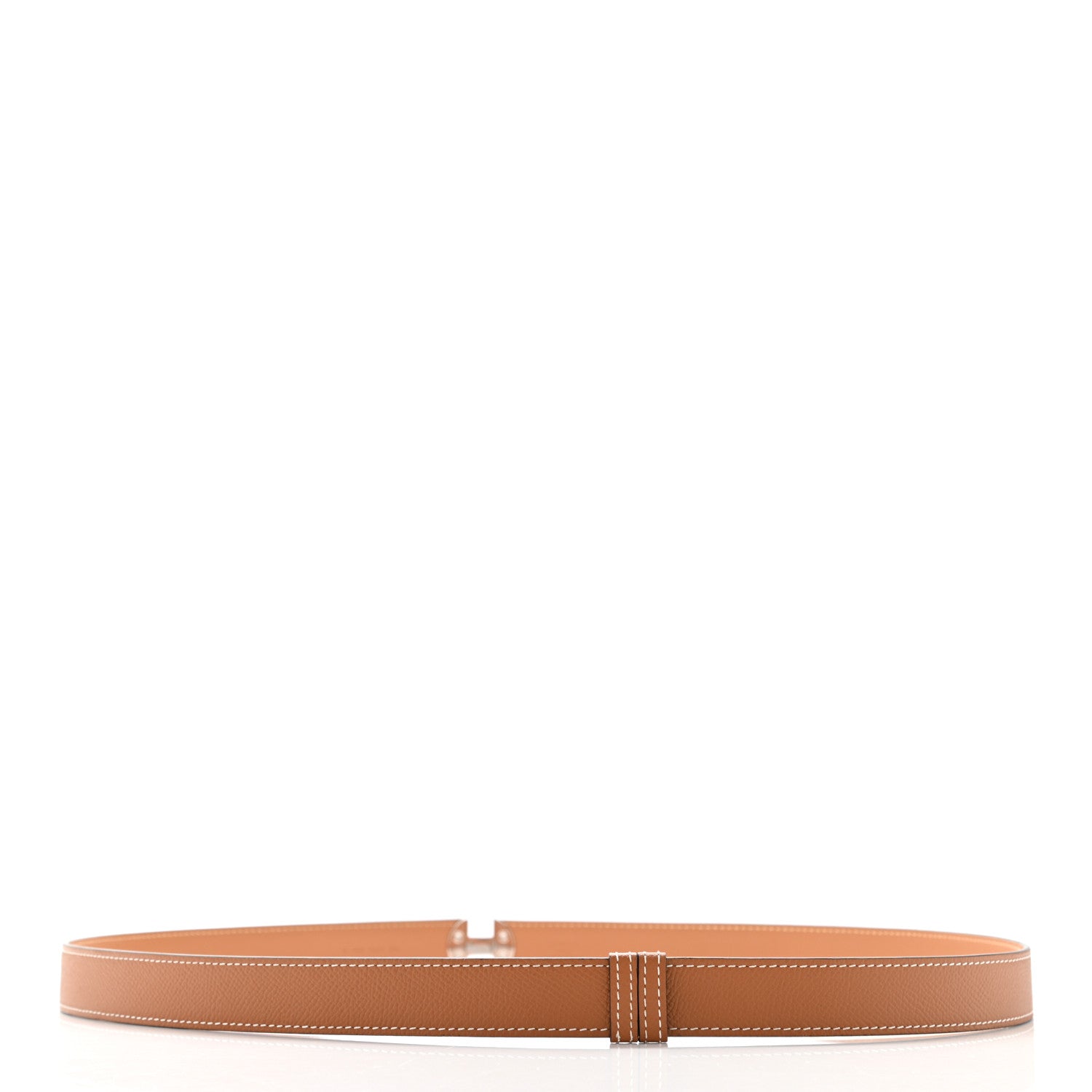 Hermes Epsom 24mm Hermes 2002 Metal Belt Gold 2 of 5