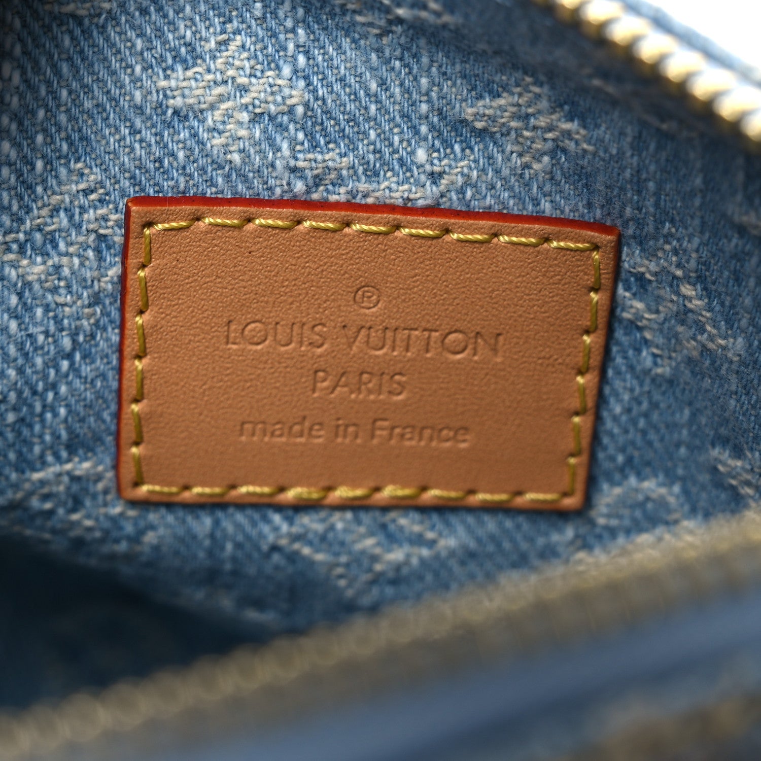 Louis Vuitton Monogram Denim Nano Speedy Sky Blue 6 of 9