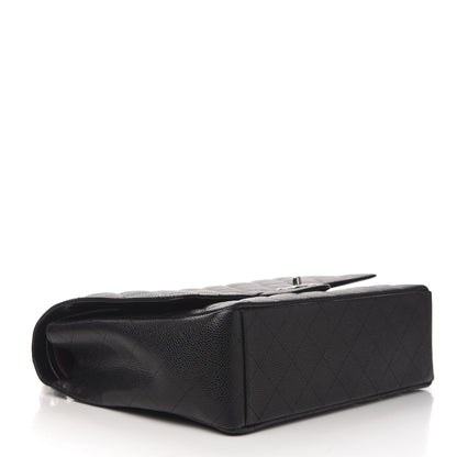 Chanel Caviar Quilted Maxi Double Flap Black 4 of 11