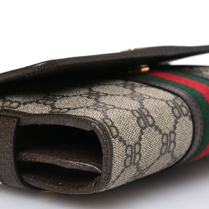 Gucci X BALENCIAGA BB Monogram Web Ophidia Crossbody Wallet Beige New Acero 11 of 14
