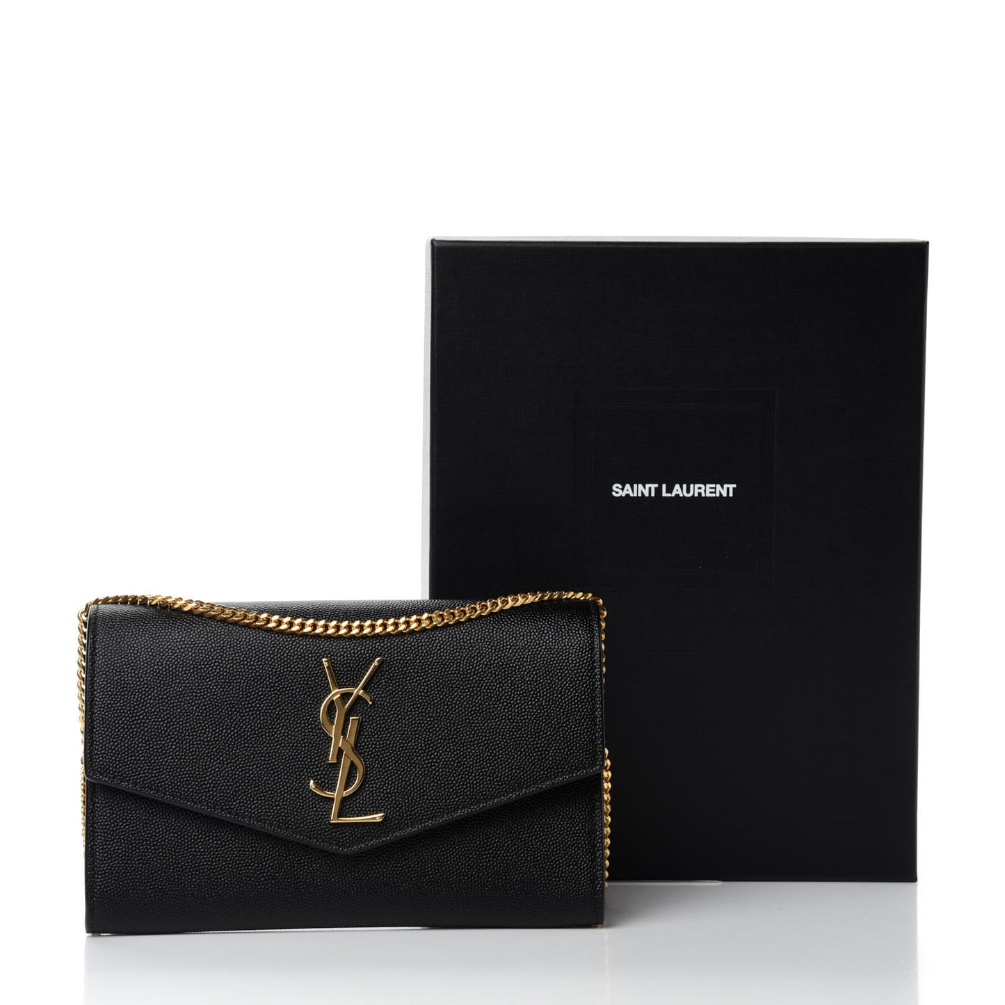 Grain De Poudre Uptown Chain Wallet Black