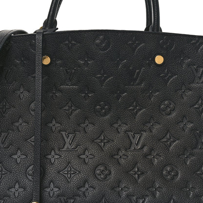 Louis Vuitton Empreinte Montaigne GM Black 8 of 10
