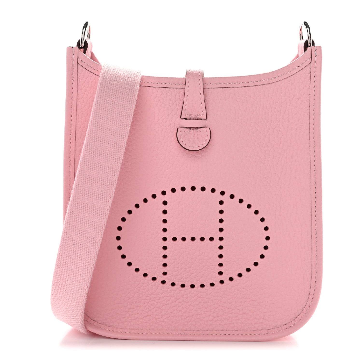 Hermes Taurillon Clemence Evelyne TPM Rose Sakura 1 of 11
