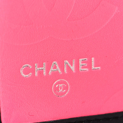 Chanel Calfskin Quilted Cambon Yen Wallet Black 8 of 16
