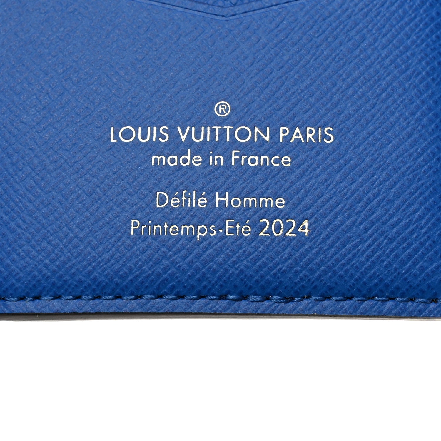 Louis Vuitton Damier Pop Pocket Organizer Blue 6 of 7