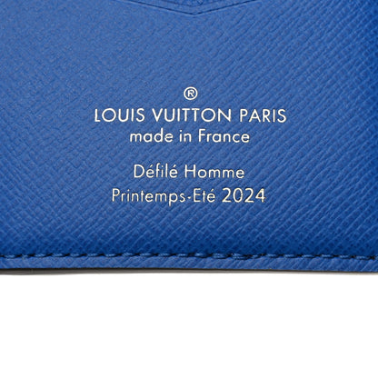 Louis Vuitton Damier Pop Pocket Organizer Blue 6 of 7