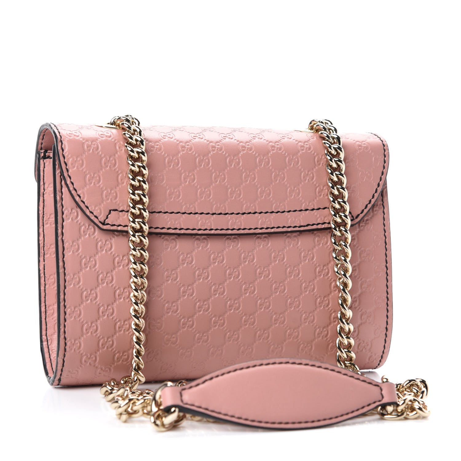 Gucci Microguccissima Mini Emily Shoulder Bag Soft Pink 3 of 10