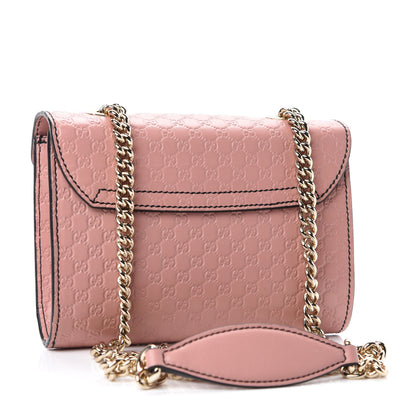 Gucci Microguccissima Mini Emily Shoulder Bag Soft Pink 3 of 10