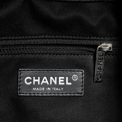 Chanel Iridescent Calfskin VIP Large Tote Black 6 of 7