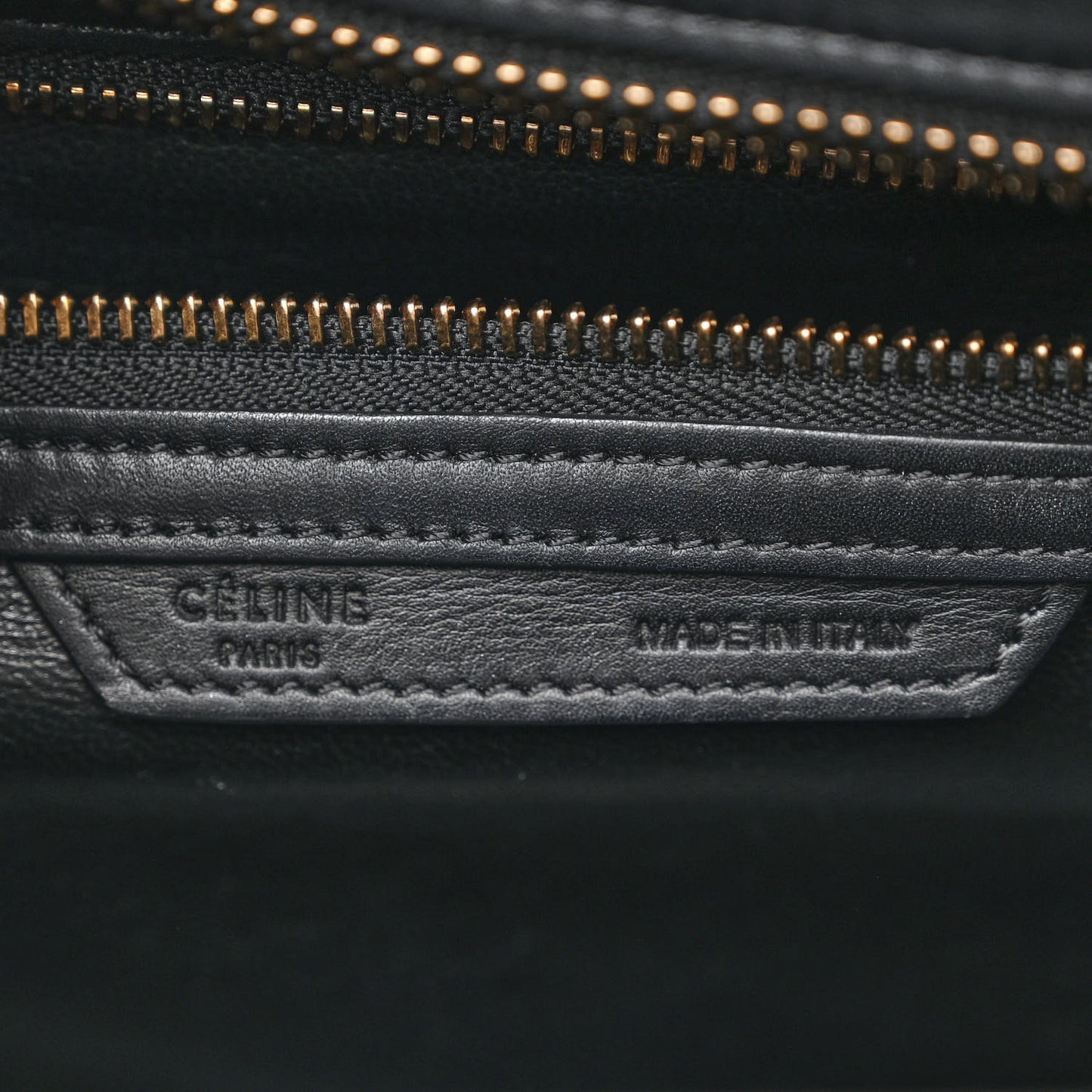 Smooth Calfskin Micro Luggage Black