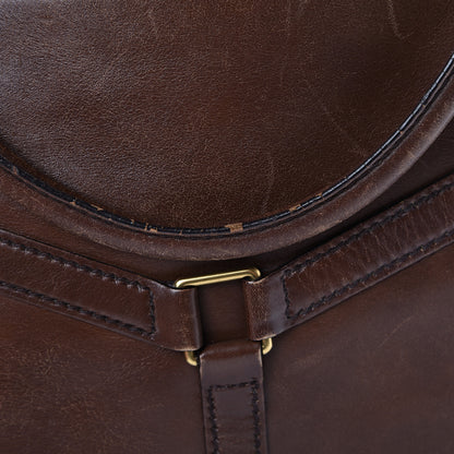 Gucci Calfskin GG Reins Hobo Brown 18 of 22