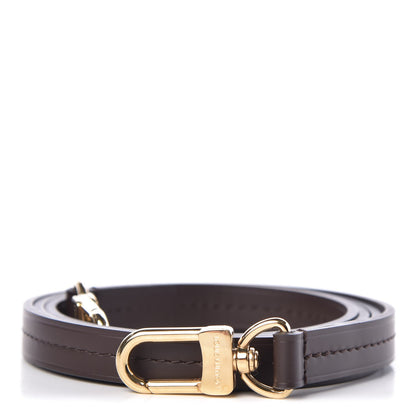 Louis Vuitton Calfskin Croisette Shoulder Strap Brown 1 of 2