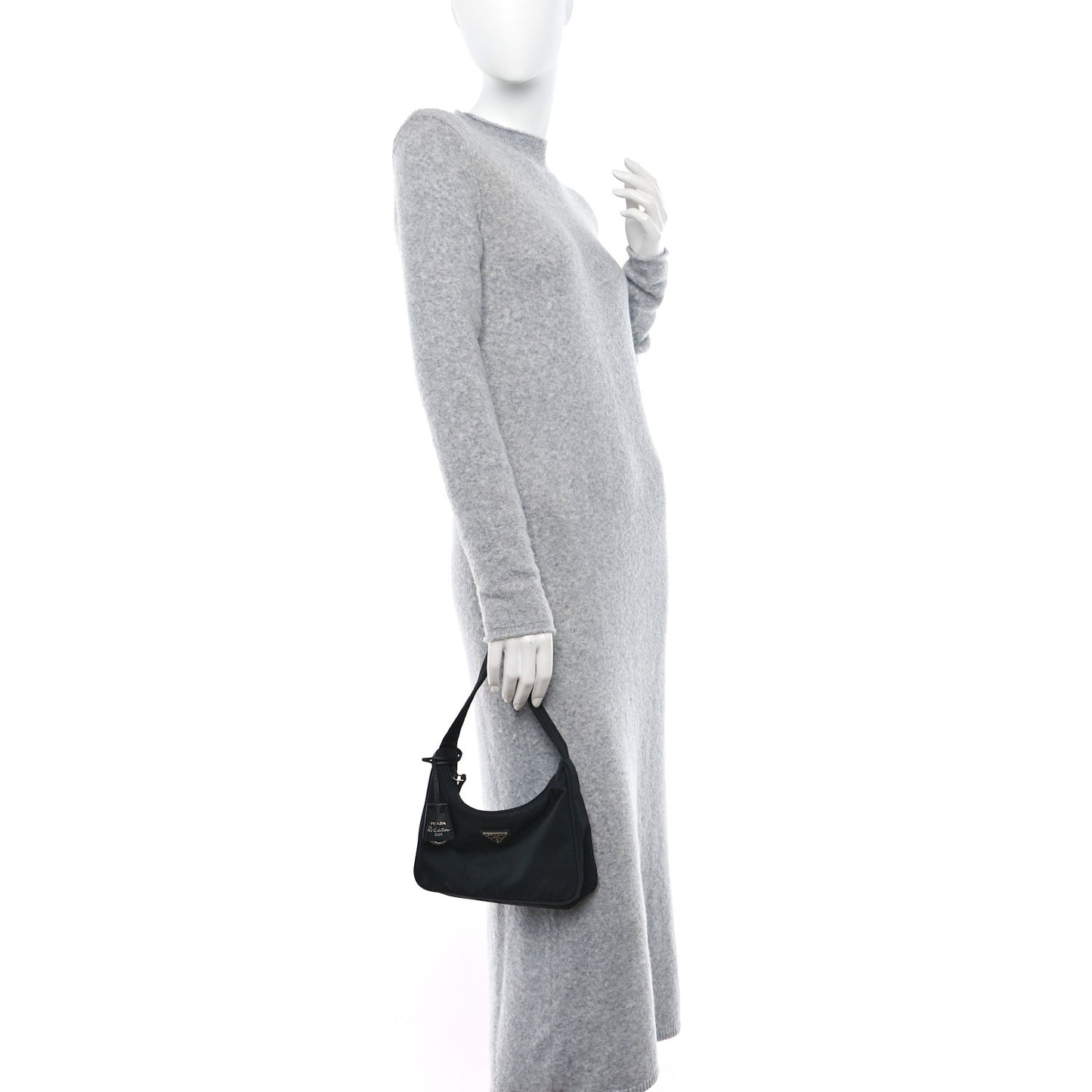 Tessuto Nylon Mini Re-Edition 2000 Bag Black