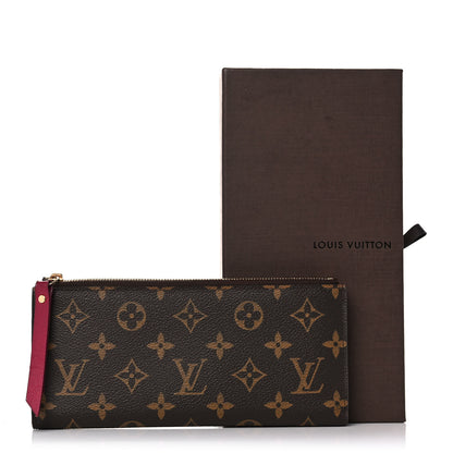 Louis Vuitton Monogram Adele Wallet Fuchsia 16 of 16