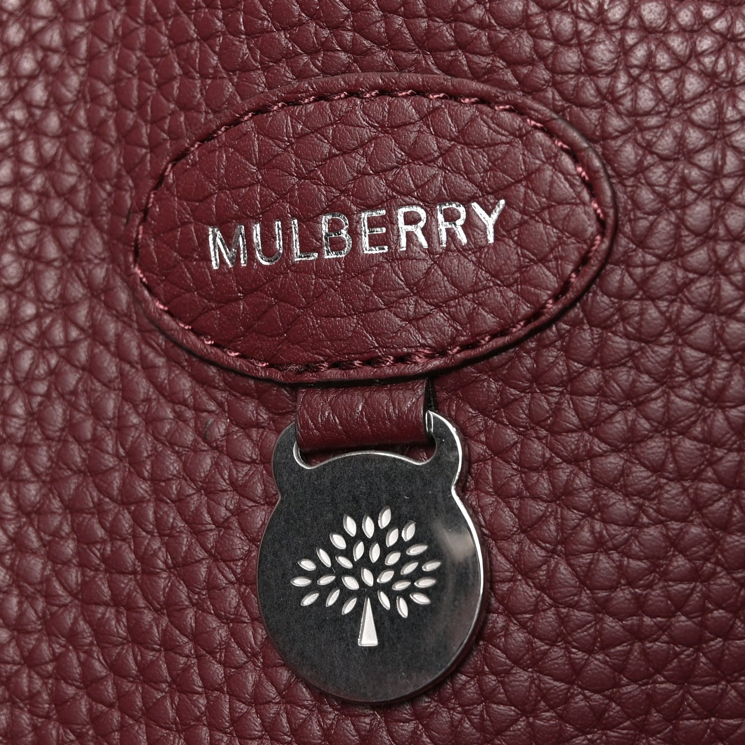 Mulberry Grain Vegetable Tanned Calfskin Bayswater Oxblood 6 of 9