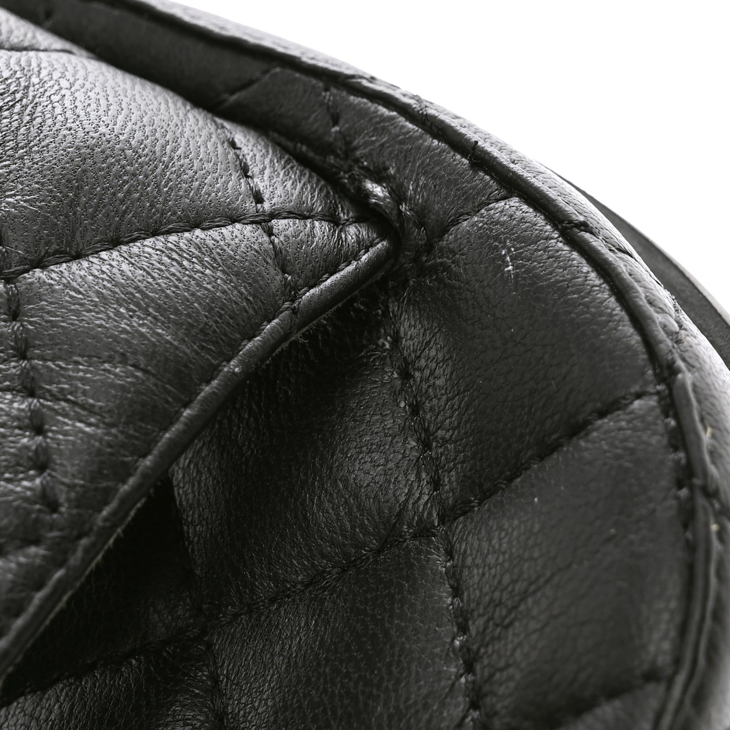 Lambskin Quilted CC Mules Sandals 37 Black