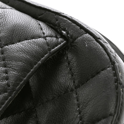 Chanel Lambskin Quilted CC Mules Sandals 37 Black 9 of 11