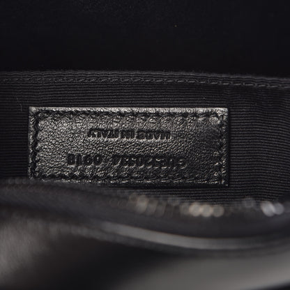 Saint Laurent Calfskin Matelasse Monogram Lou Camera Bag Black 7 of 7