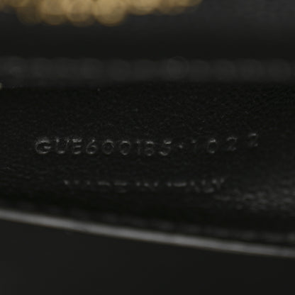 Saint Laurent Grain De Poudre Textured Mixed Matelasse Triquilt Medium Monogram Satchel Black 7 of 11