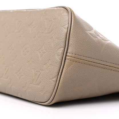 Louis Vuitton Empreinte Monogram Giant Neverfull MM Tourterelle 9 of 10
