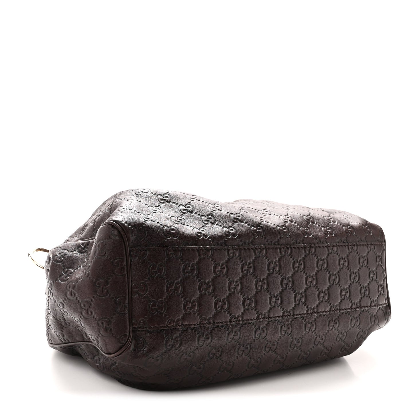 Guccissima Medium Sukey Tote Chocolate