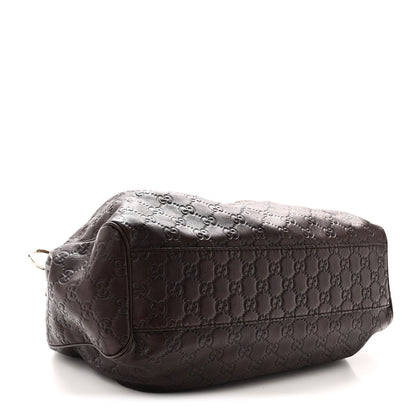 Gucci Guccissima Medium Sukey Tote Chocolate 4 of 10