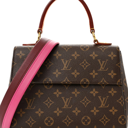Louis Vuitton Monogram Cluny BB Bordeaux Fuchsia 8 of 11