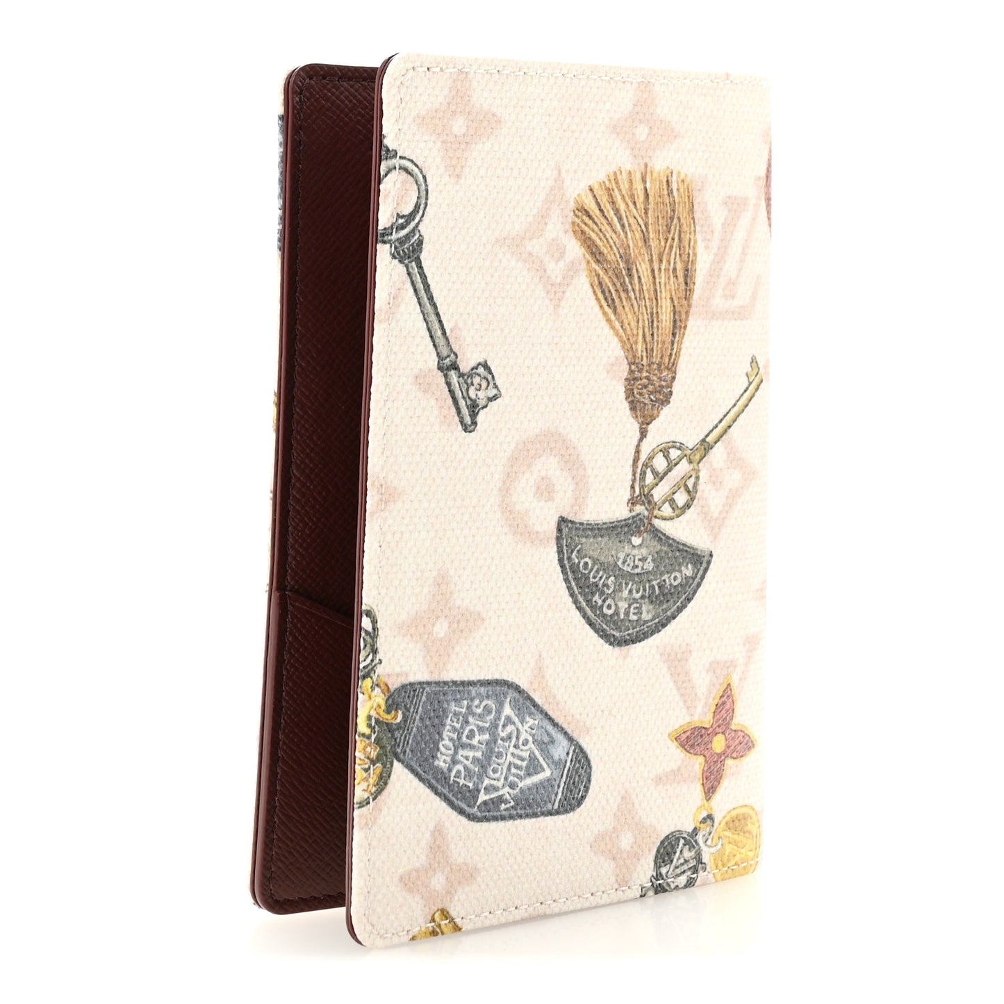 Monogram Flight Mode Keys Passport Cover Dune