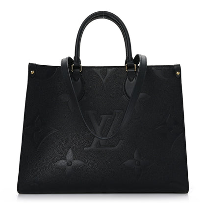 Louis Vuitton Empreinte Monogram Giant Onthego MM Black 1 of 8