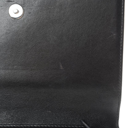 Chanel Lambskin Studded CC Wallet On Chain WOC Black 15 of 19