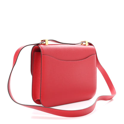 Hermes Epsom Constance 1-24 Rouge Casaque 4 of 12