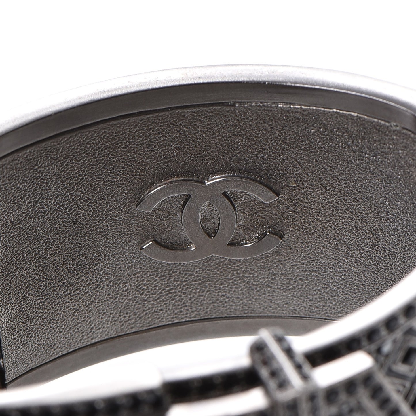 Ruthenium Crystal CC Wide Cuff