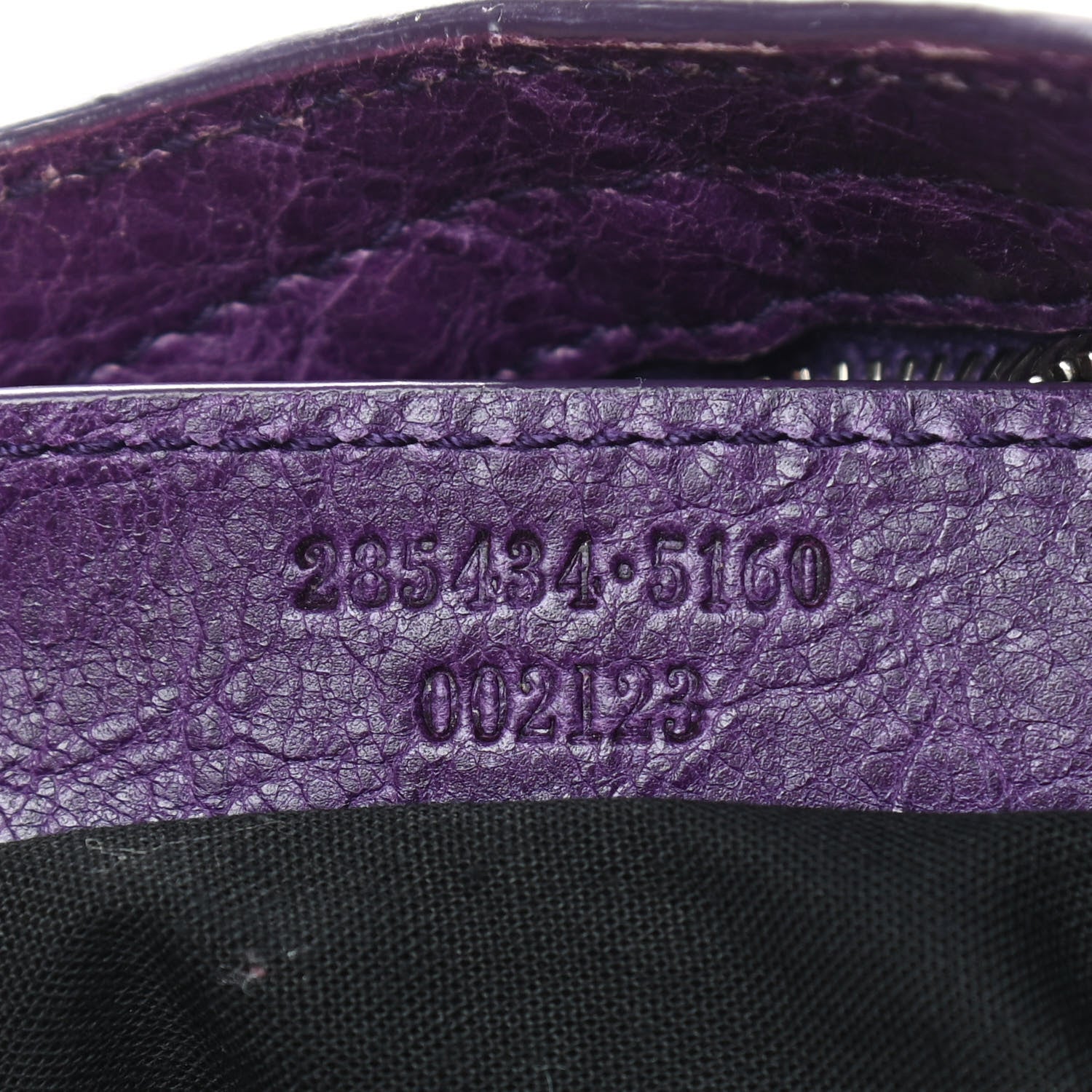 Balenciaga Agneau Giant 12 Silver Hardware Town Dark Violet 6 of 10