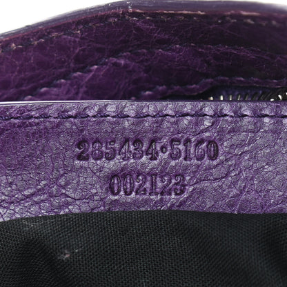 Balenciaga Agneau Giant 12 Silver Hardware Town Dark Violet 6 of 10