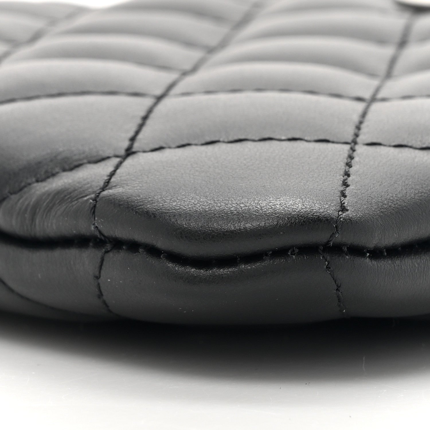 Chanel Lambskin Quilted Crossbody Bag Black 10 of 11