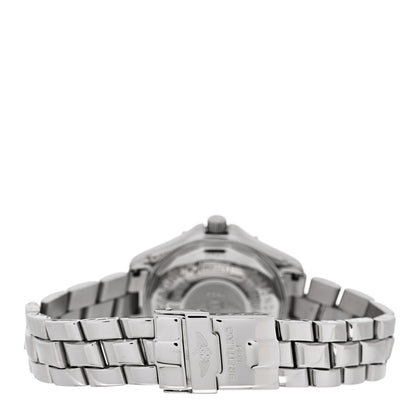 Breitling Stainless Steel Diamond Bezel 34mm Colt Oceane Quartz Watch A77350 3 of 4