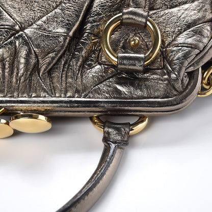 Marc Jacobs Metallic Calfskin Patchwork Stam Bronze 11 of 11