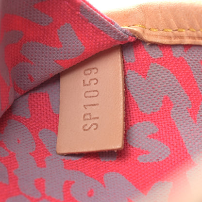 Louis Vuitton Monogram Graffiti Neverfull GM Fuchsia 7 of 10