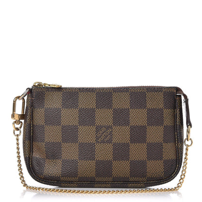 Louis Vuitton Damier Ebene Mini Pochette Accessories 1 of 7