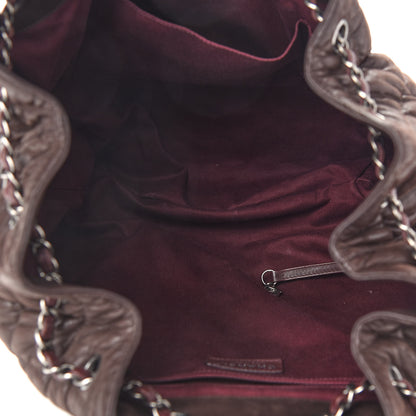 Chanel Iridescent Calfskin Quilted In The Mix Backpack Brown 5 of 10