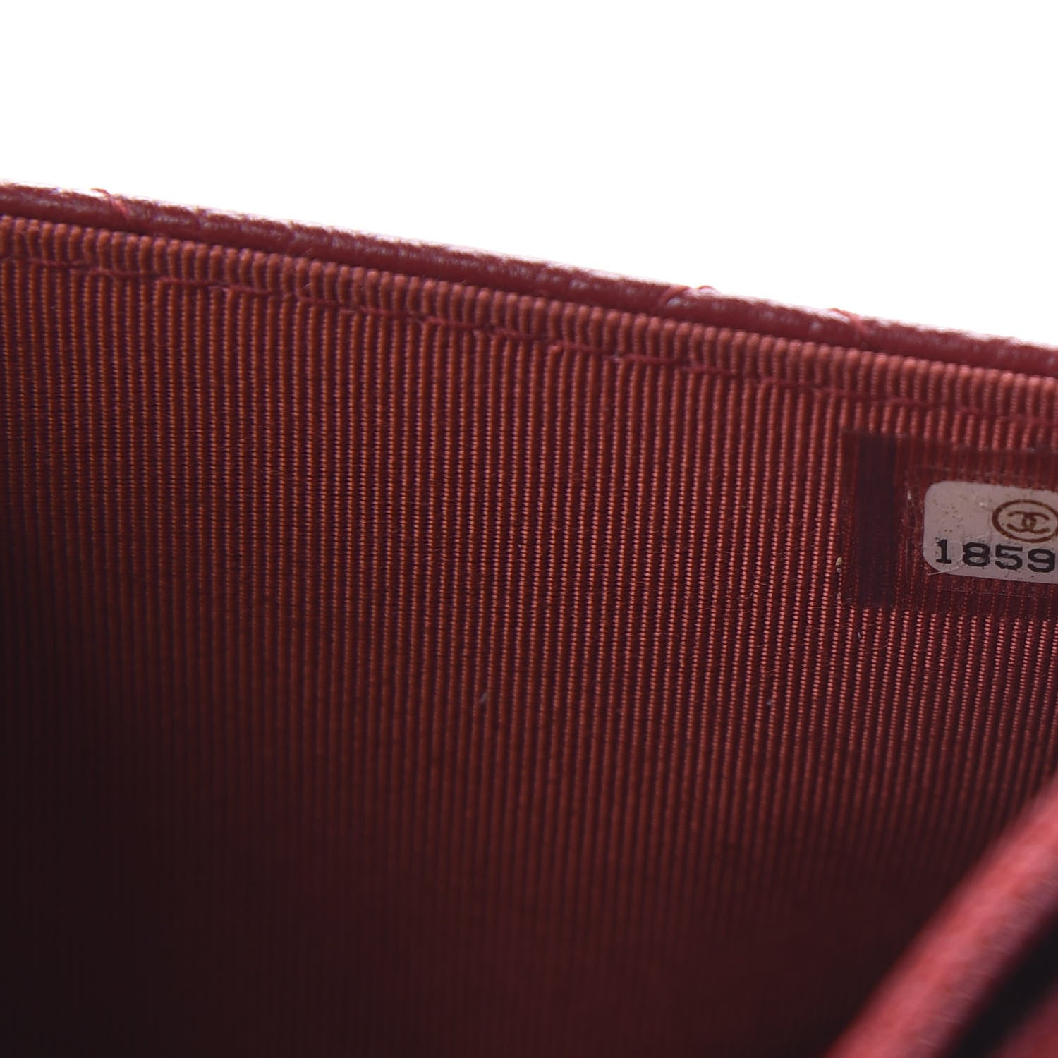 Chanel Caviar Quilted Wallet On Chain WOC Red 9 of 11