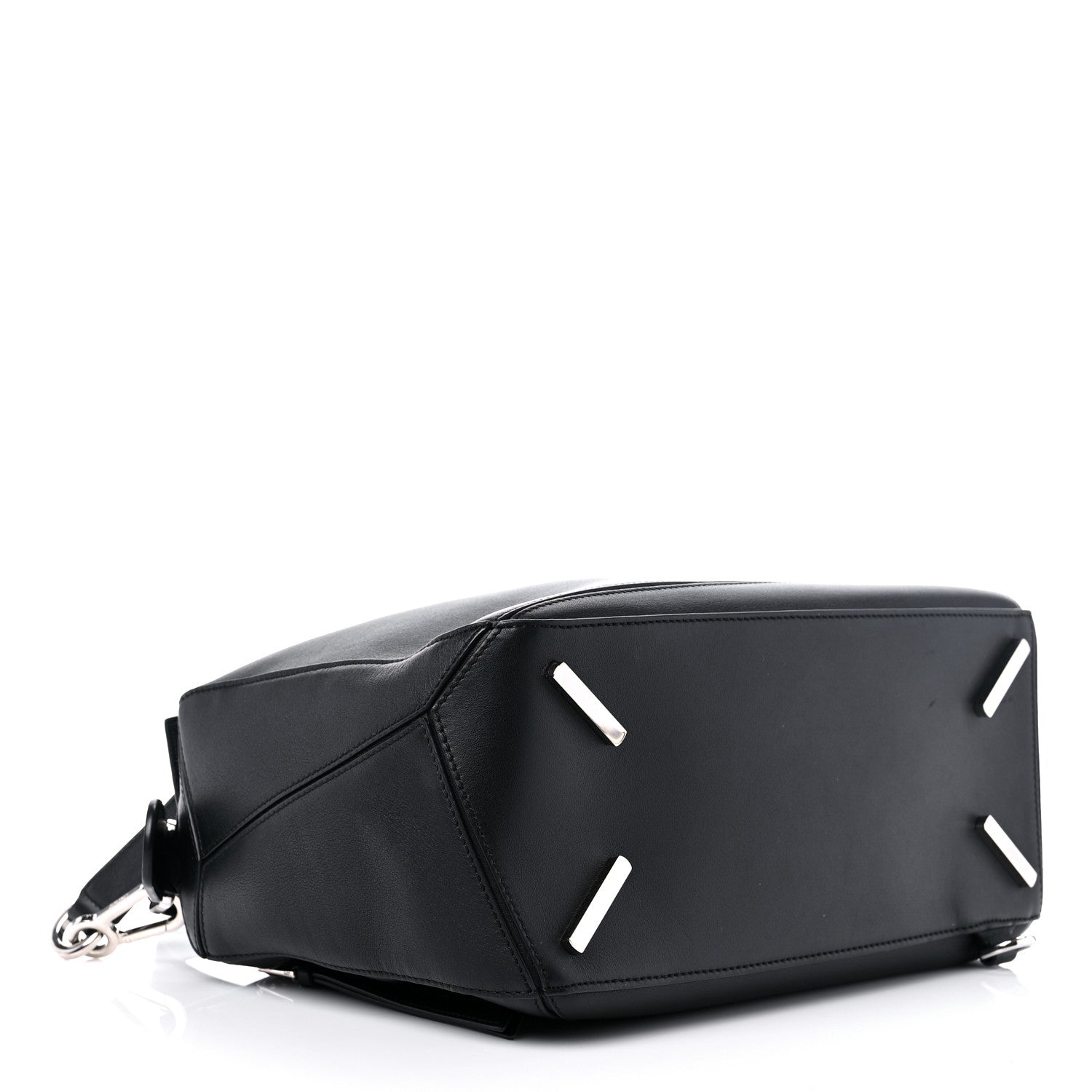 Loewe Calfskin Medium Puzzle Bag Black 4 of 10