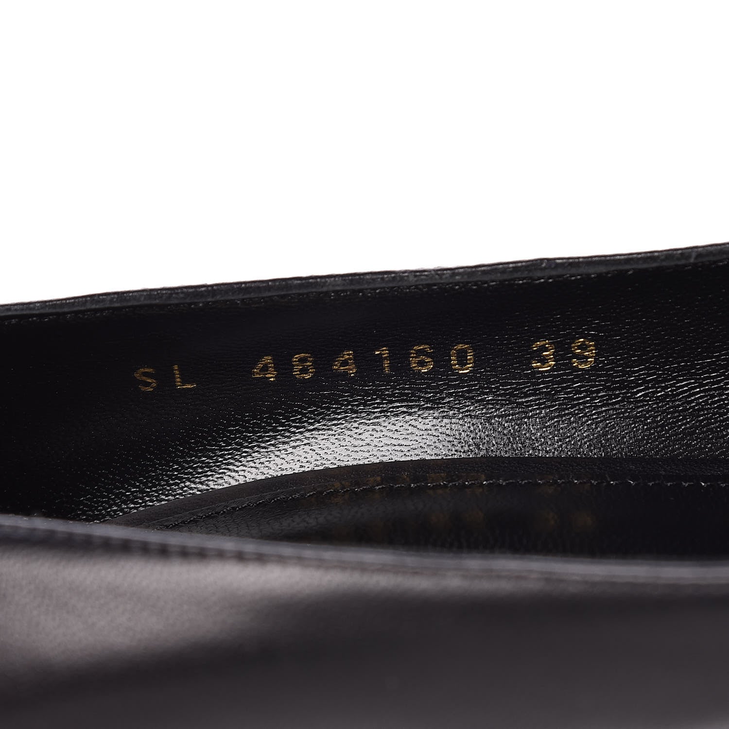 Saint Laurent Calfskin Opyum 85 Pumps 39 Black 8 of 9