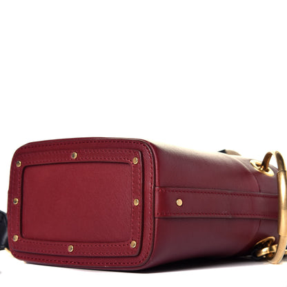 Chloe Smooth Calfskin Mini Roy Bucket Bag Plum Purple 10 of 10