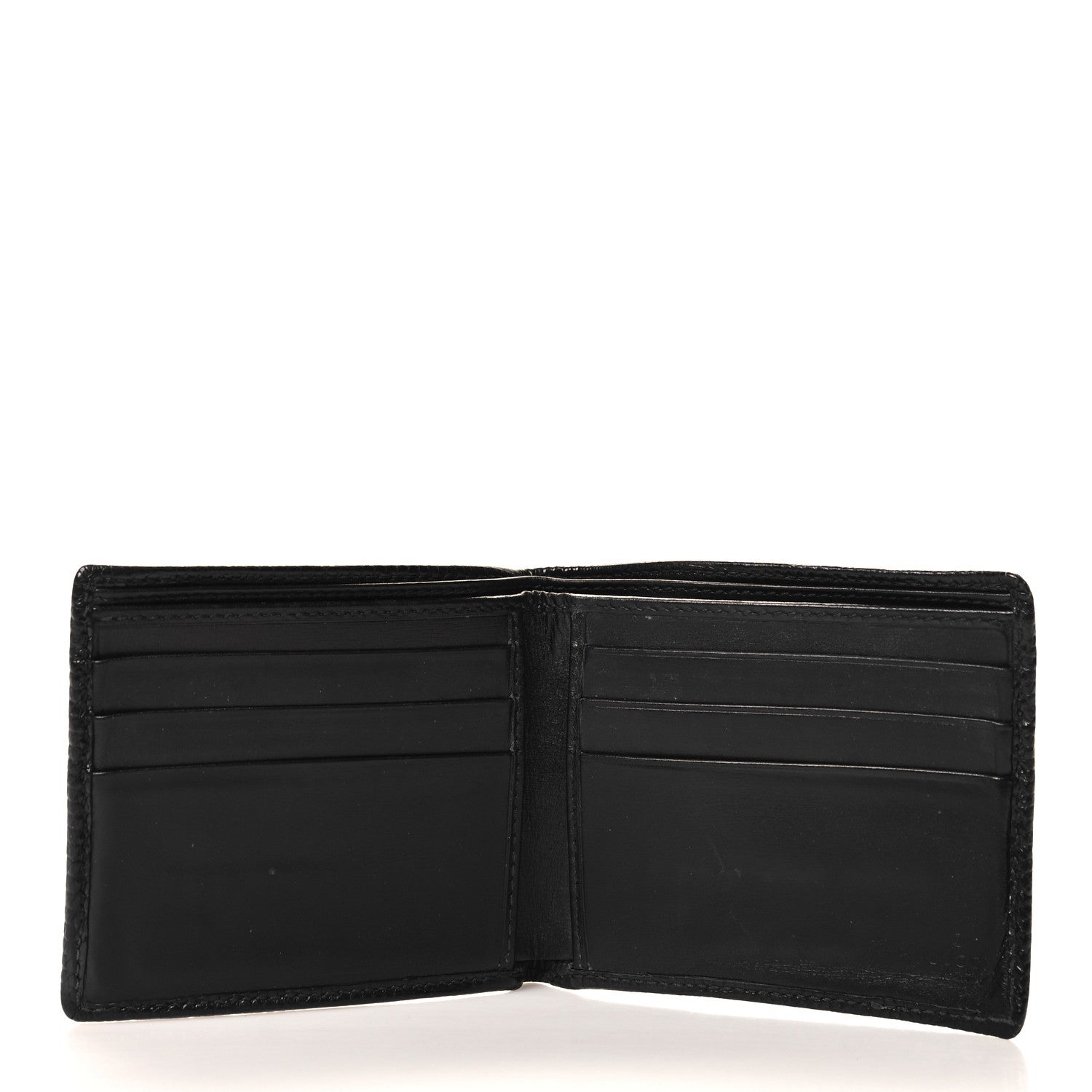 Gucci Lizard Bi-Fold Wallet Black 5 of 8